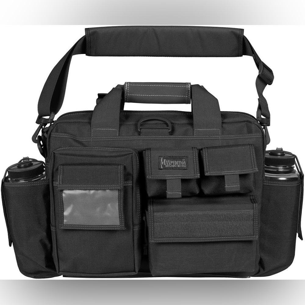 EUC Maxpedition Operator Tactical Black Attache Laptop/Tactical Bag